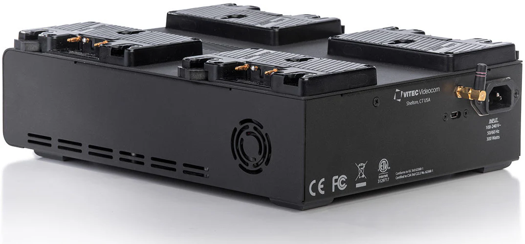 Anton Bauer LP4 Quad Gold-Mount Battery Charger - Image 3