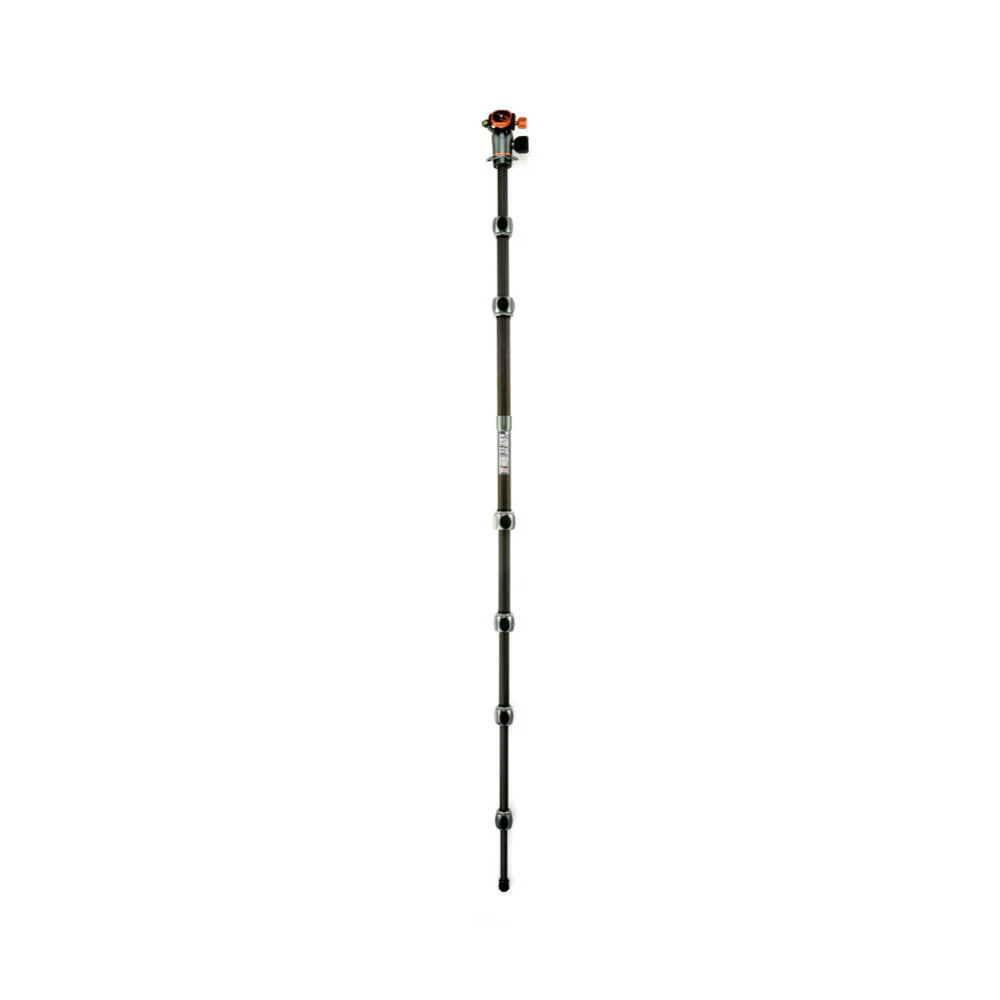3-Legged Thing Albert 2.0 Carbon Fiber Tripod Kit with AirHed Pro and Three Detachable Legs (Gray) - Image 2