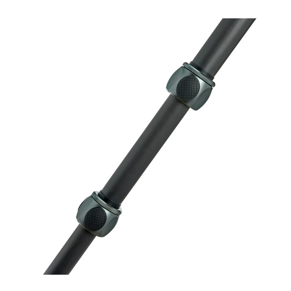 3-Legged Thing Albert 2.0 Carbon Fiber Tripod Kit with AirHed Pro and Three Detachable Legs (Gray) - Image 6