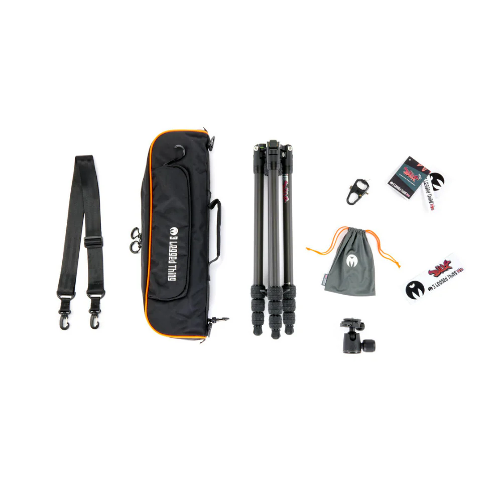 3 Legged Thing Punks Billy 2.0 Carbon Fiber Travel-Friendly Tripod Kit (Black) - Image 8