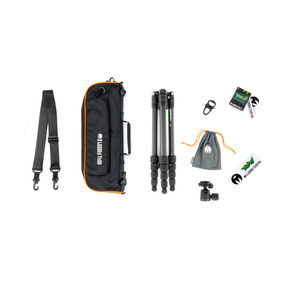 3 Legged Thing Punks Brian 2.0 Carbon Fibre, Stable, Compact, and Lightweight Tripod (Black) - Image 8