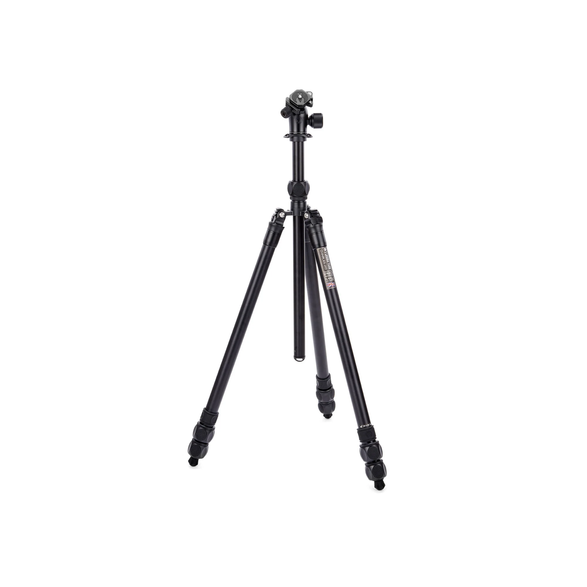 3 Legged Thing Charles 2.0 Aluminium Tripod System & AirHed Pro (Matte Black)