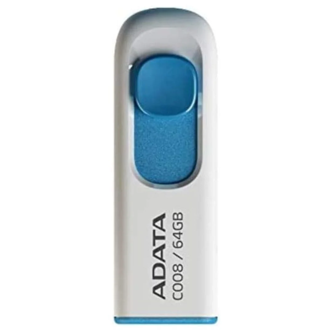 ADATA 64GB USB 2.0 Retractable Capless Flash Drive (Red) - Image 5
