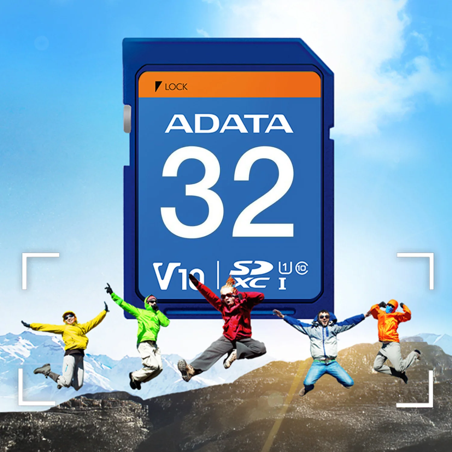 ADATA Premier 32GB SDHC UHS-I U1 Waterproof Shockproof Anti-Static Memory Card (10-Pack) Bundle - Image 3