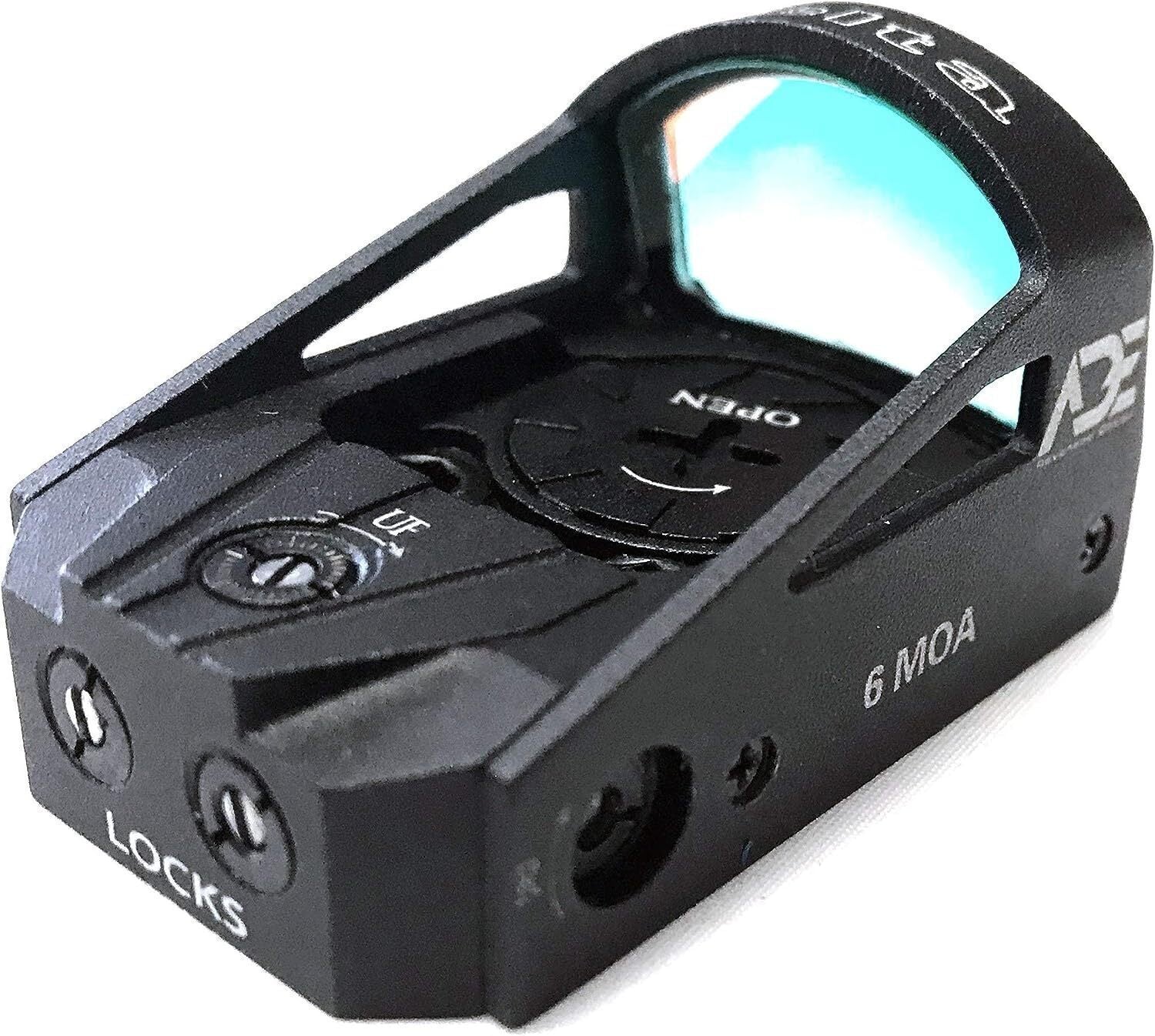 Ade Advanced Optics RD3-012 6 MOA Red Dot Mini Reflex Sight (Delta Green) - Image 3