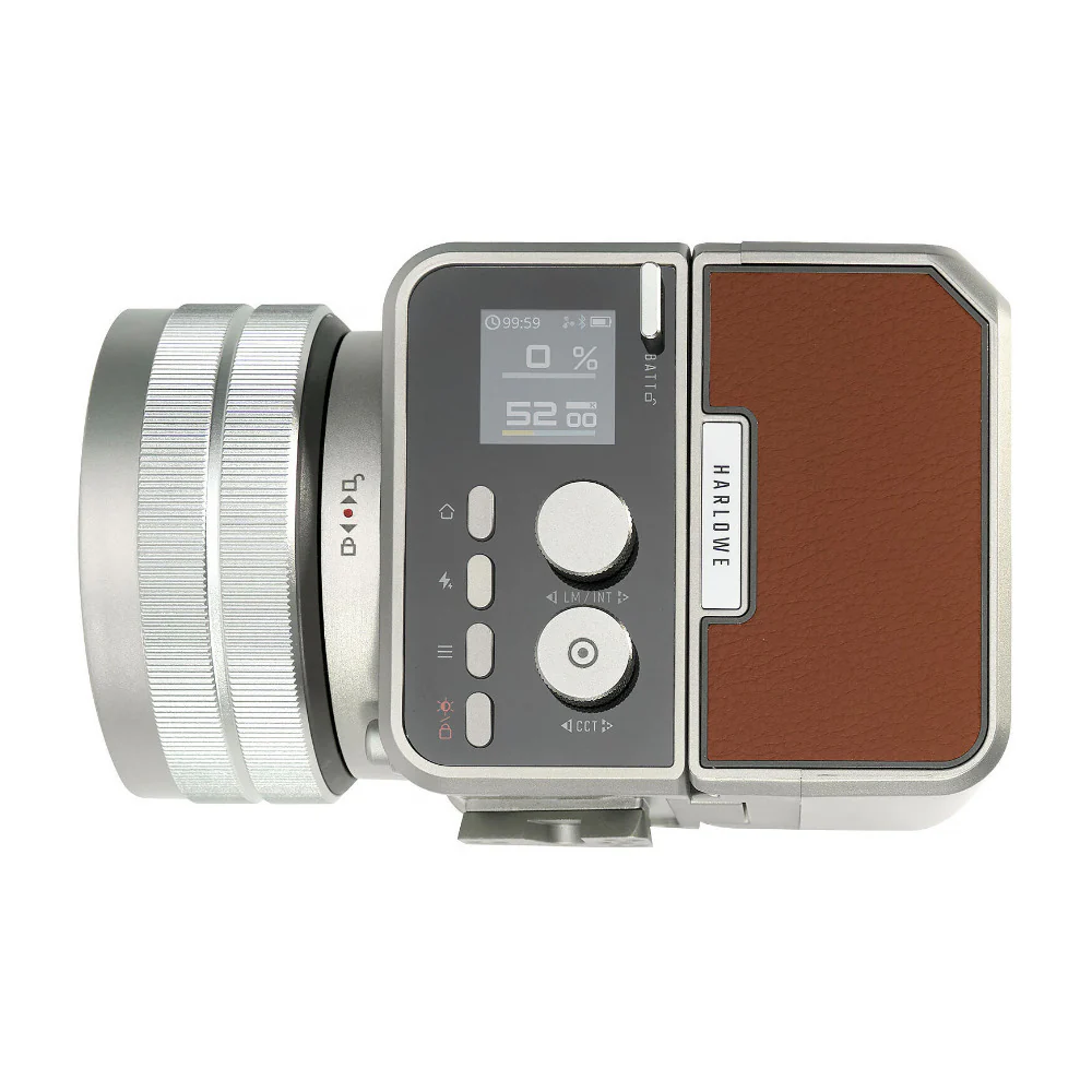 Harlowe Mini Max Bi-Color LED Monolight Creator Kit (Brown Faux Leather) - Image 6