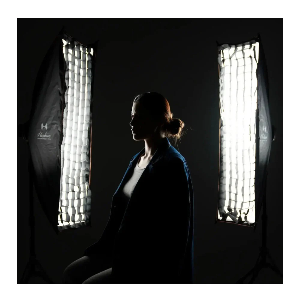 Harlowe Quick Release Softbox Set 1x4ft / 2x3ft (30x120 / 60x90) - Image 2