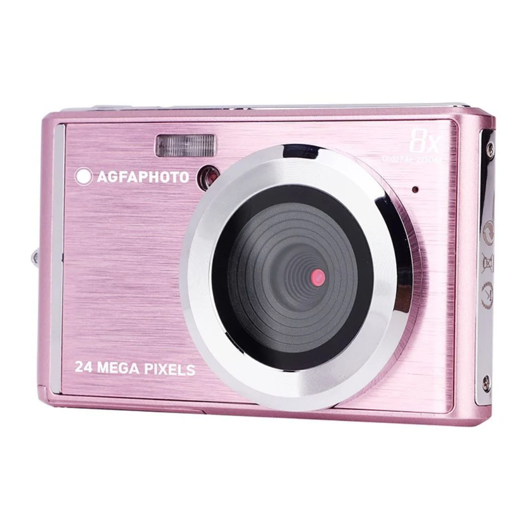 Agfa Photo DC5500 Compact Digital Camera with 2.4-Inch LCD Screen and 8X Digital Zoom (Pink) - Image 2