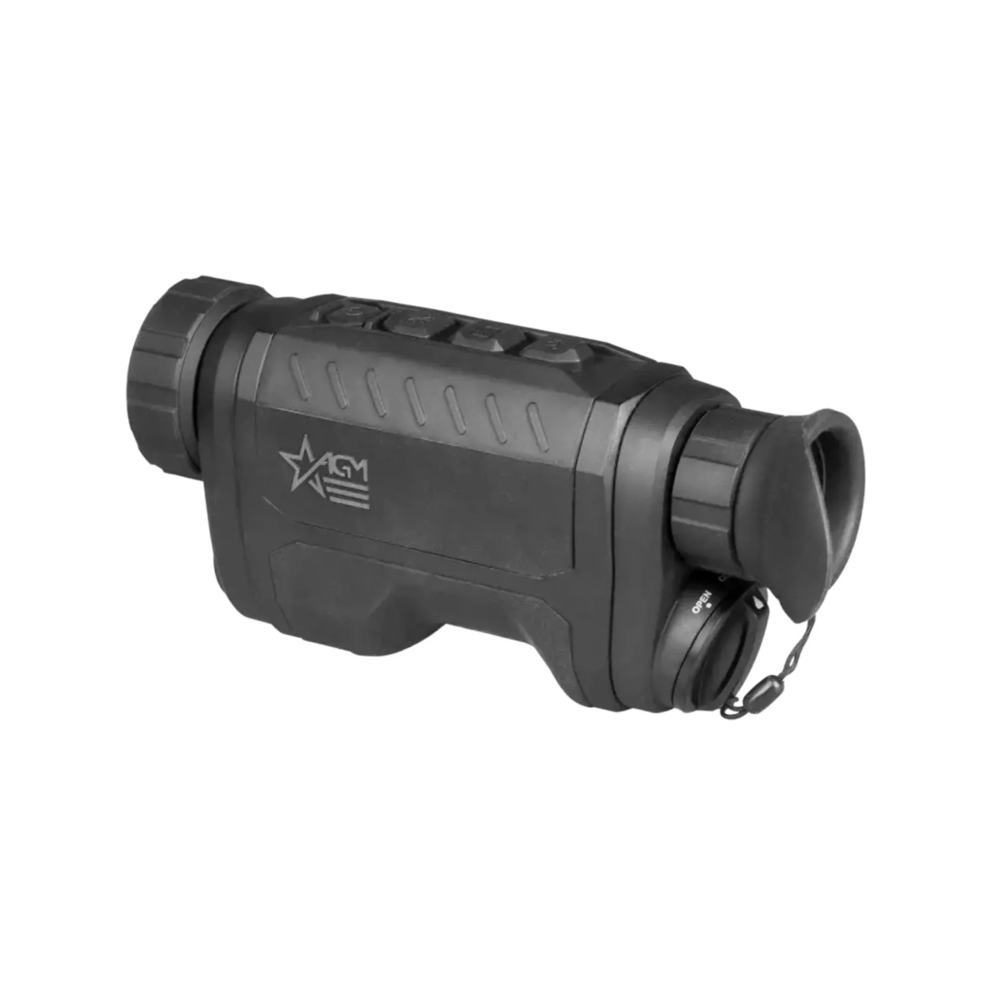 AGM ReachIR LRF35-640 Thermal Monocular with Laser Rangefinder 35mm Lens and Video Recording (Black) - Image 6