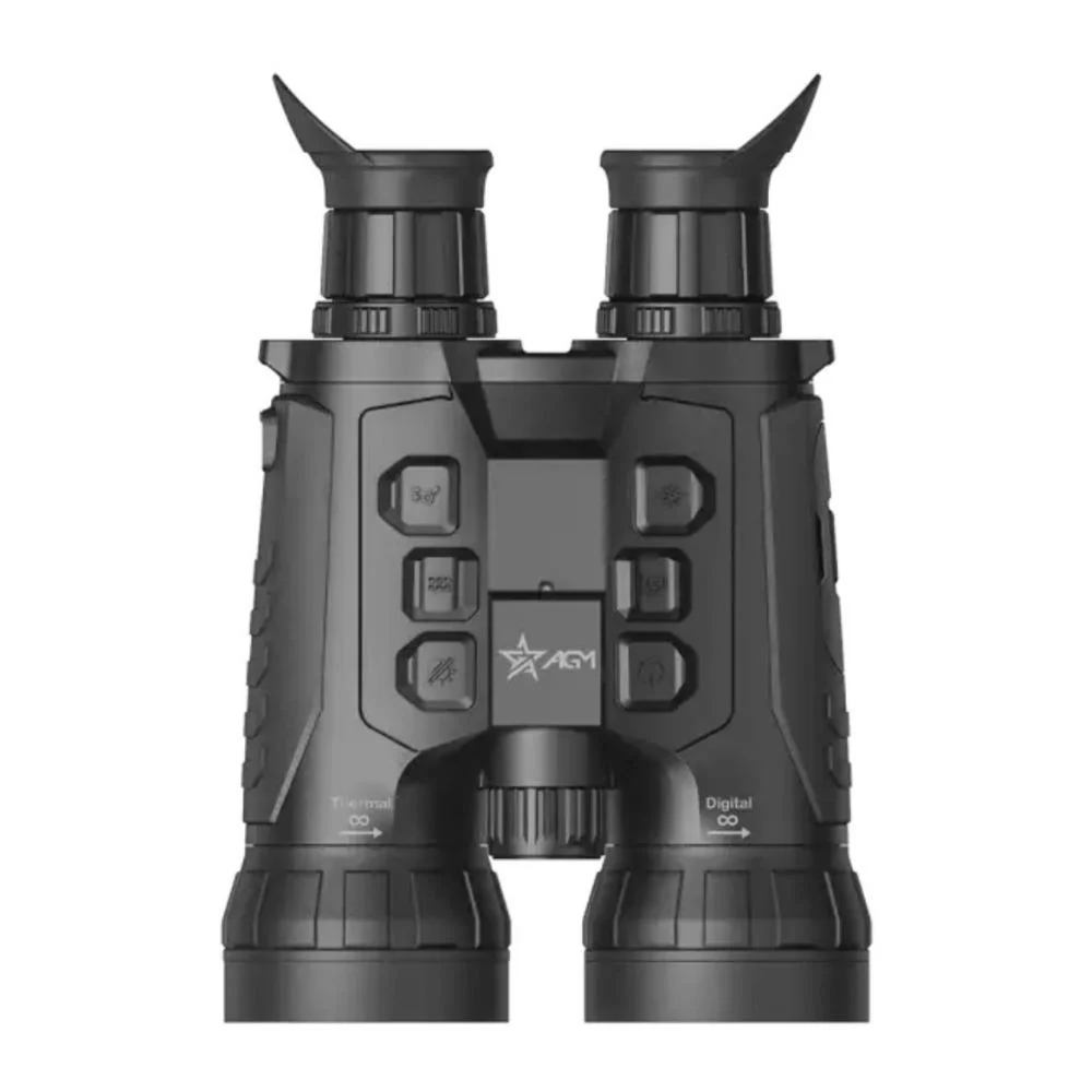 AGM ObservIR LRF Thermal and Digital Binocular with 12-Micron Sensor and IR Illuminator (Black) - Image 2