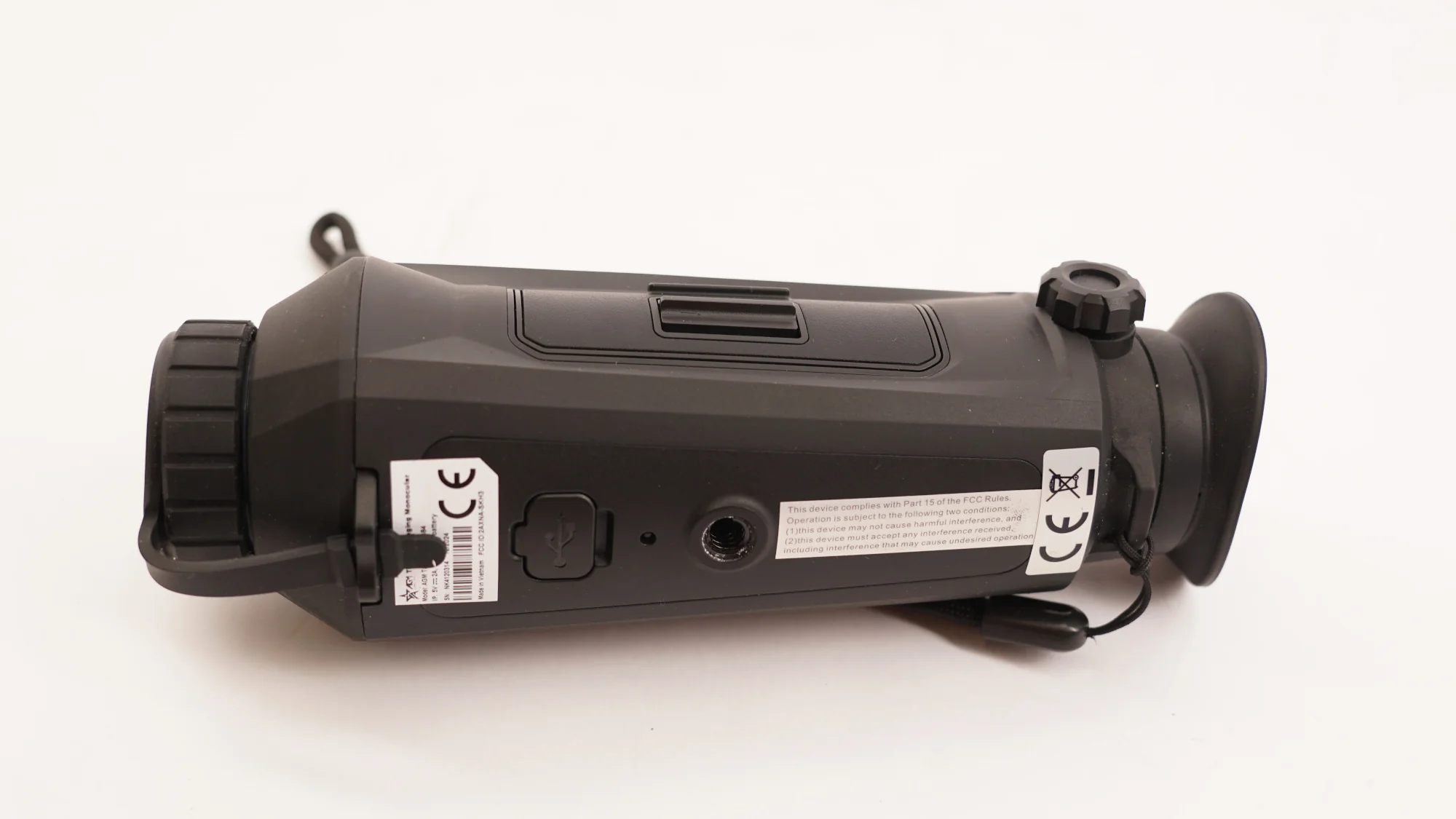 AGM TaipanV2 19 384 Black Thermal Monocular with 12 Micron Thermal Detector (Used) - Image 3