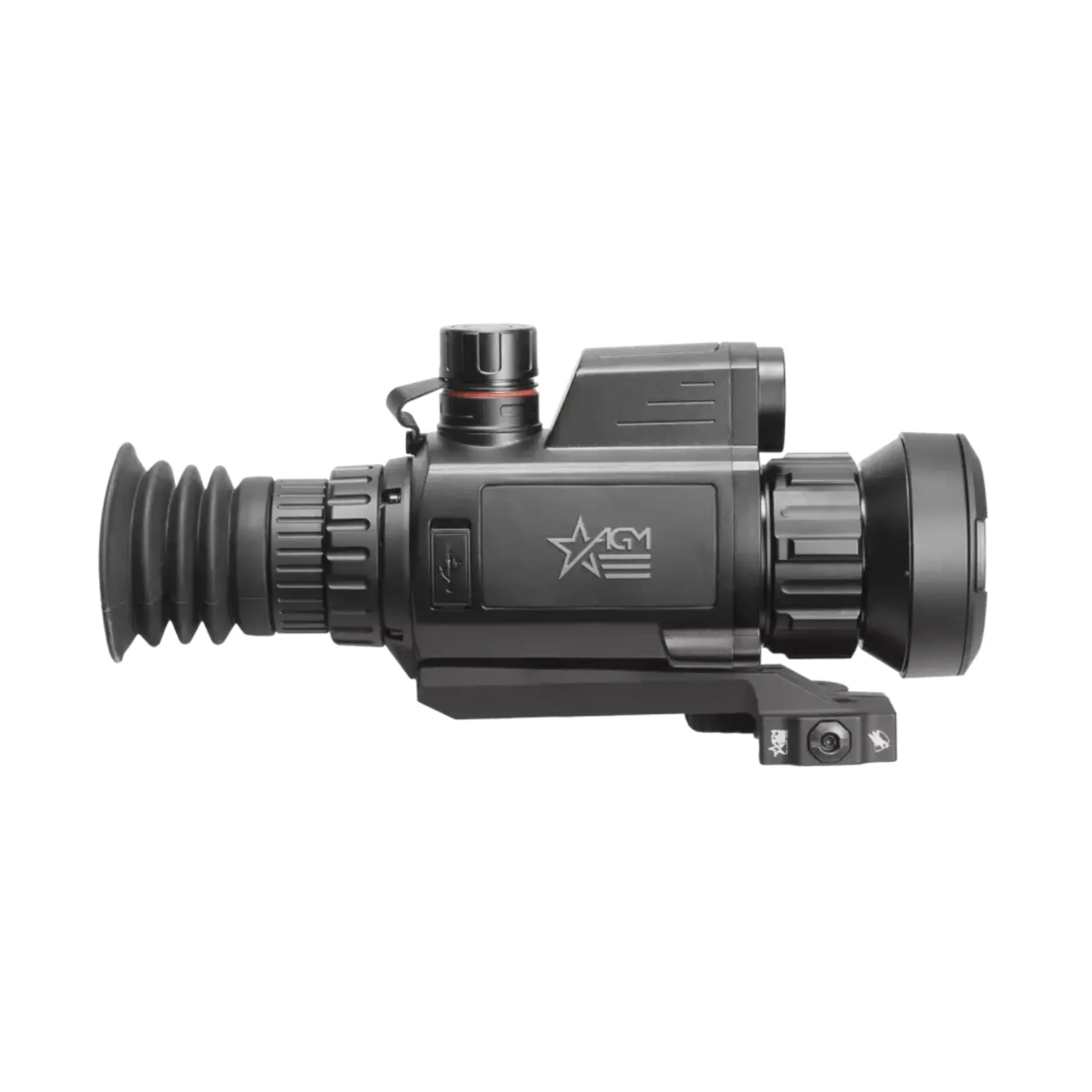 AGM VarmintV2 LRF 50-384 Thermal Imaging Riflescope w/ Laser Range Finder 384x288 50mm Lens (Black) - Image 4