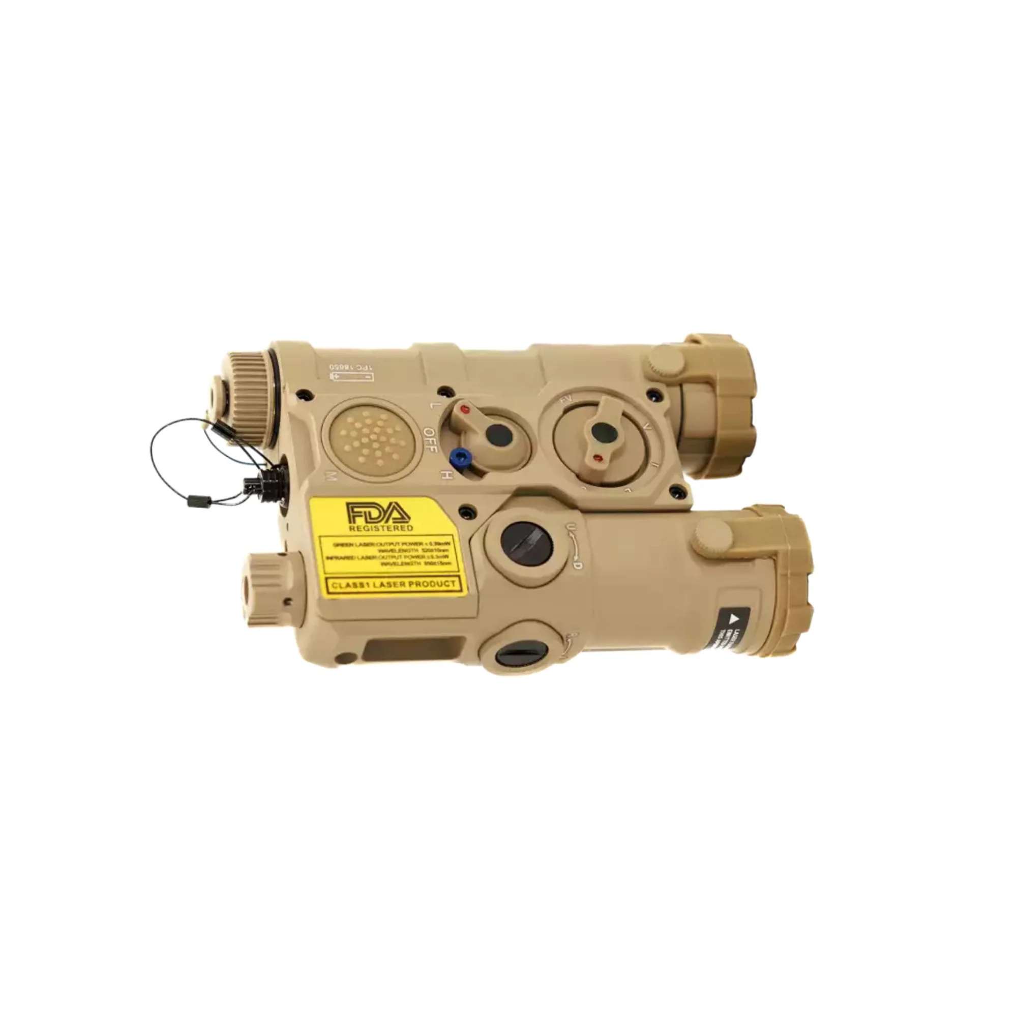 AGM WLAD Class 1 Weapon Laser Aiming Device (Tan) - Image 3