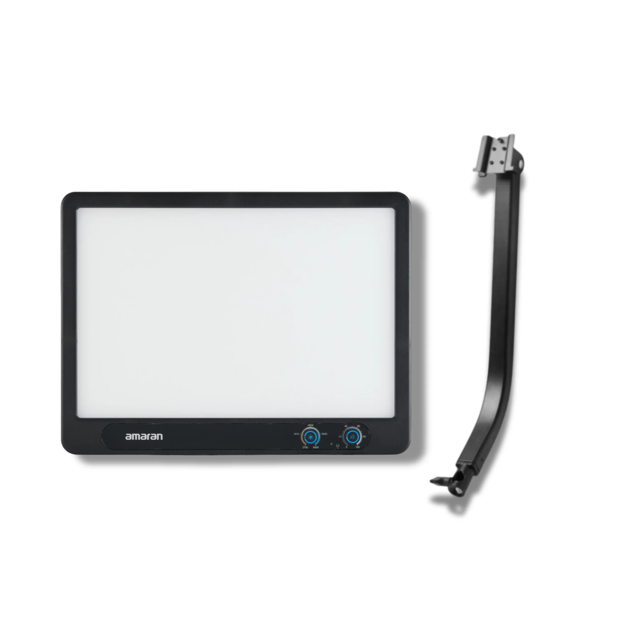 Amaran Verge Edge-Lit LED Flicker-Free Panel Light (Charcoal, US) Bundle