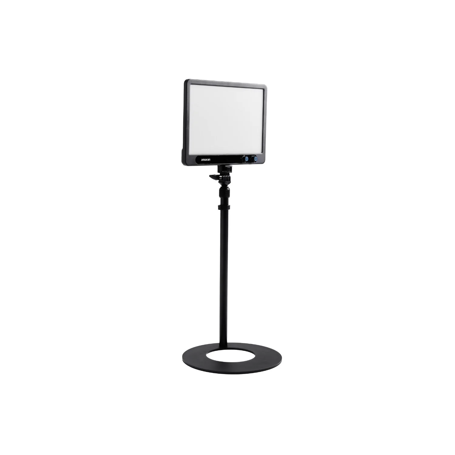 Amaran Verge Edge-Lit LED Panel Light Flicker-Free(Charcoal, US) with Base Stand - Image 8