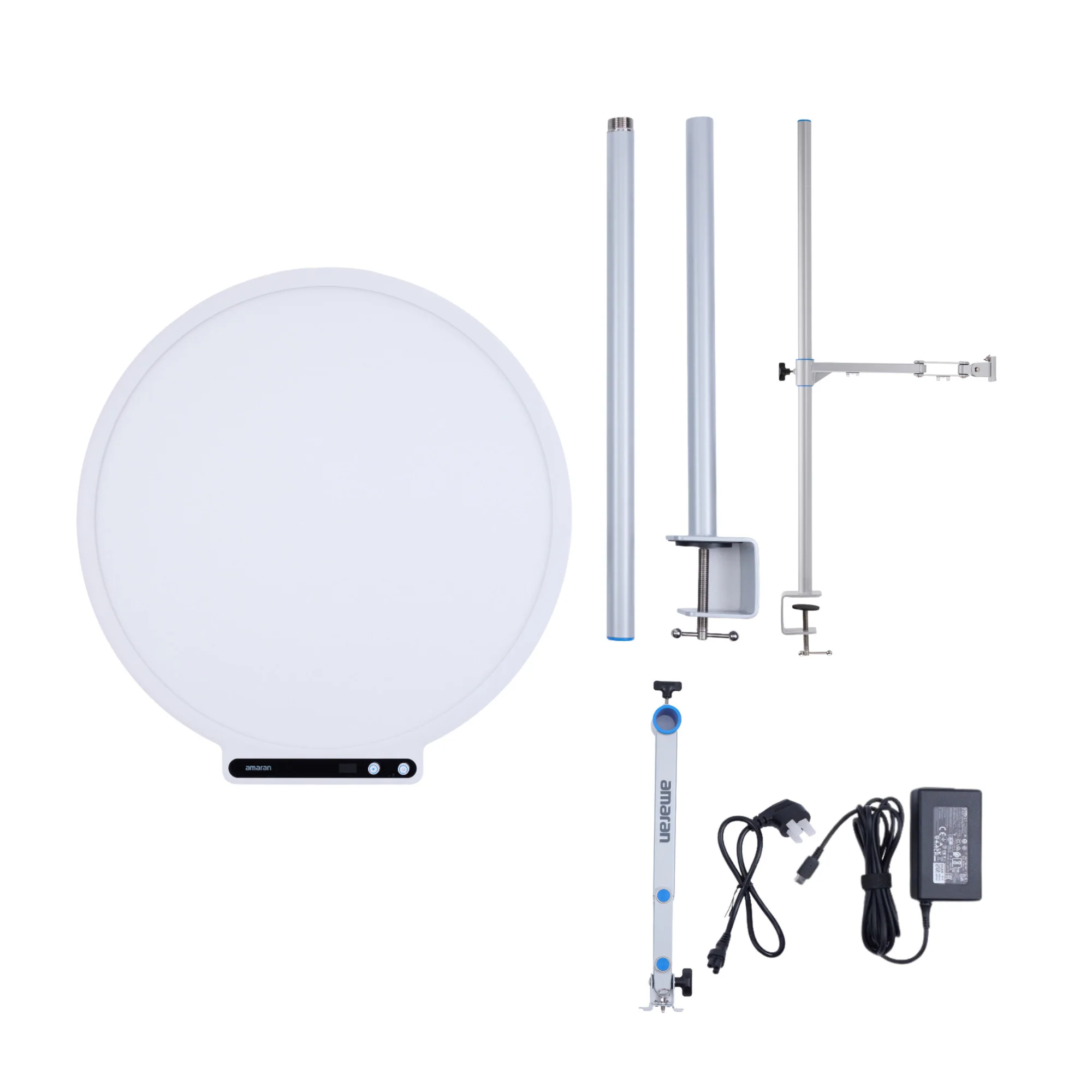 Amaran Verge Max Kit with Multi-Control Options Flicker-Free (White, US) Bundle