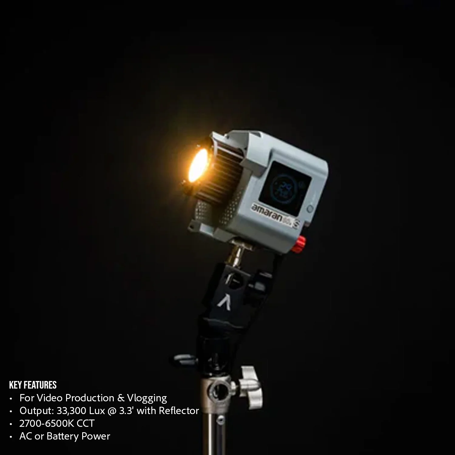 amaran COB 60x S Bi-Color LED Monolight - Image 11