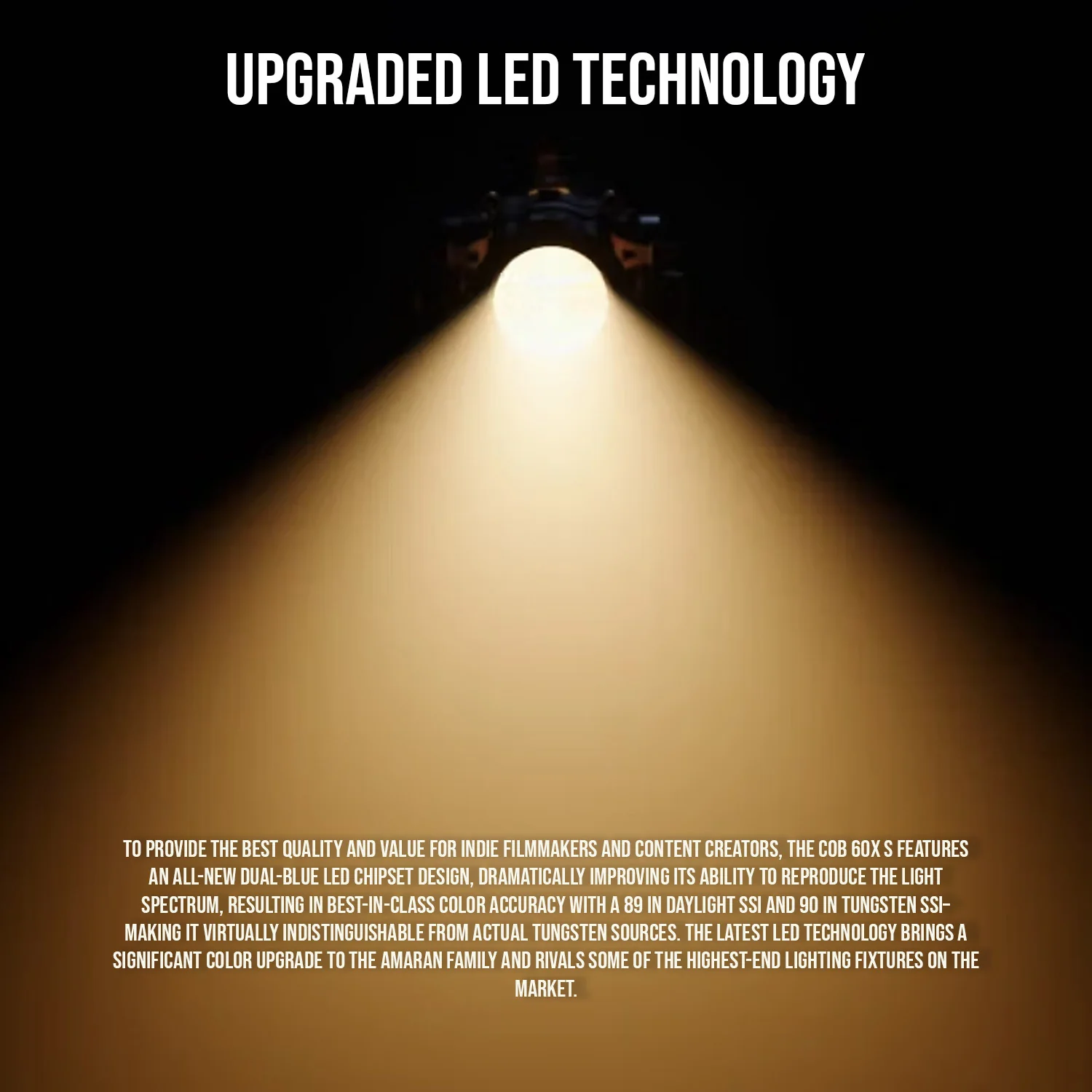 amaran COB 60x S Bi-Color LED Monolight - Image 14