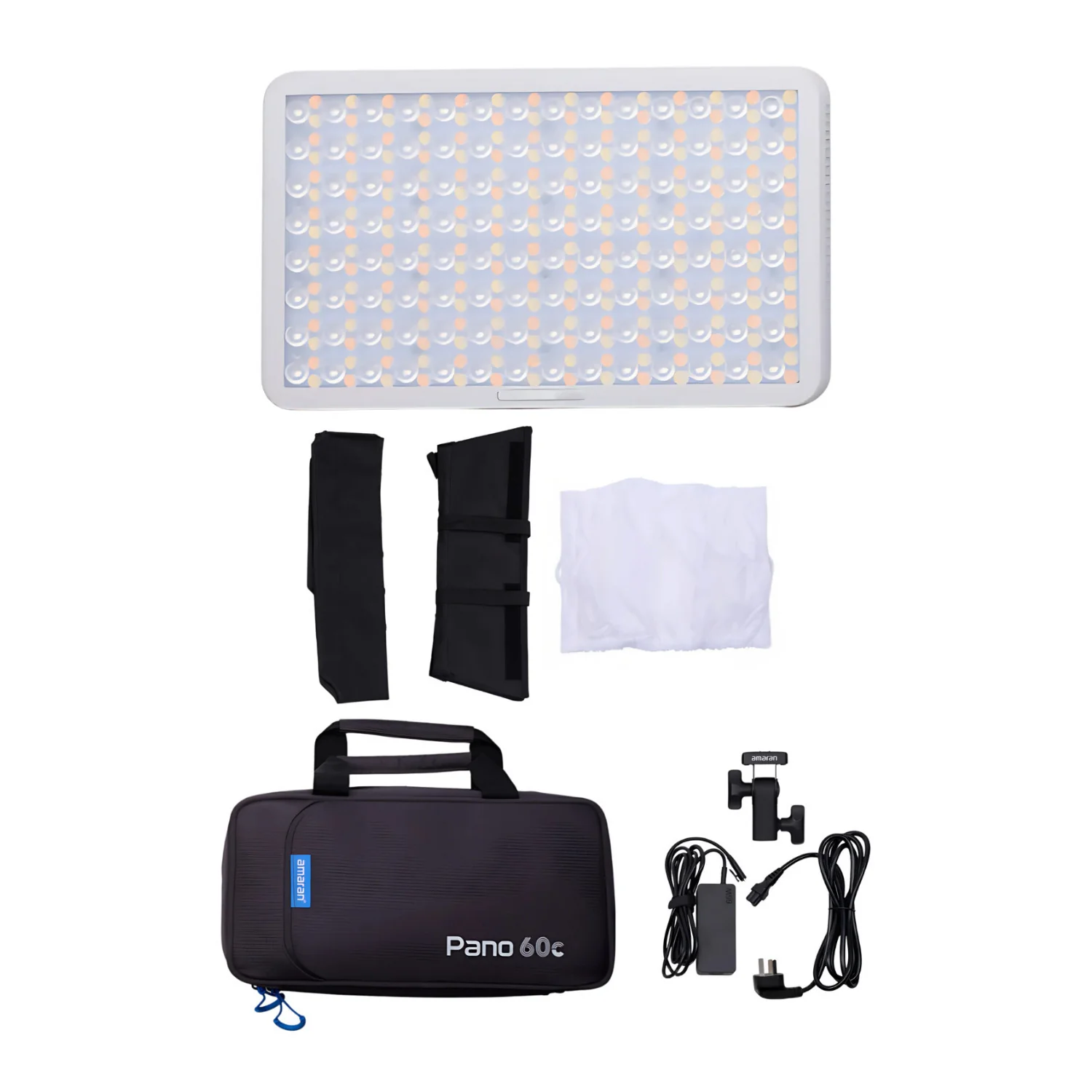Amaran Pano 60c White Panel Light (US) Bundle with Barn Door - Image 2