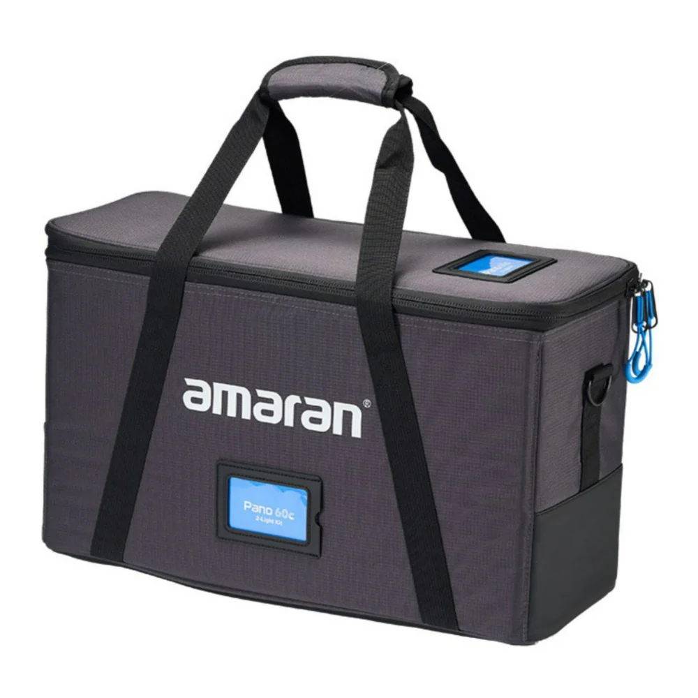 amaran Pano 60c 2-Light Kit (White) Bundle with Barn Doors - Image 9