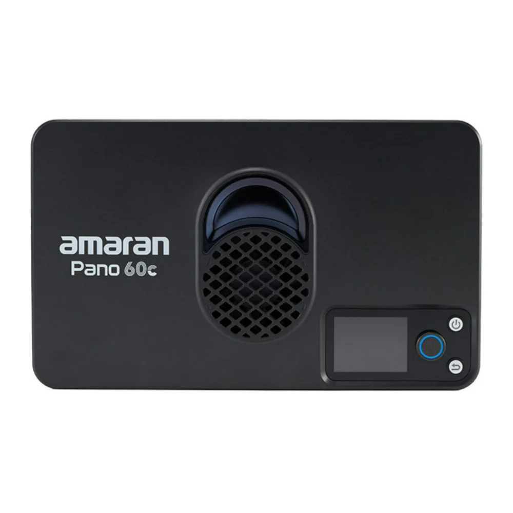 amaran Pano 60c 60W Output RGBWW Full Color Panel 2-Light Kit with 12 Lighting Effects (Charcoal) - Image 3