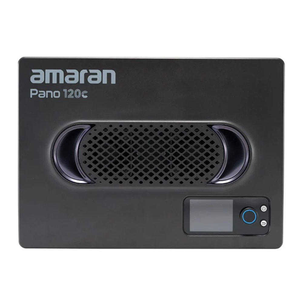 amaran Pano 120c Compact 120W Output RGBWW Full Color Panel Light All-In-One Creator Kit (Charcoal) - Image 3