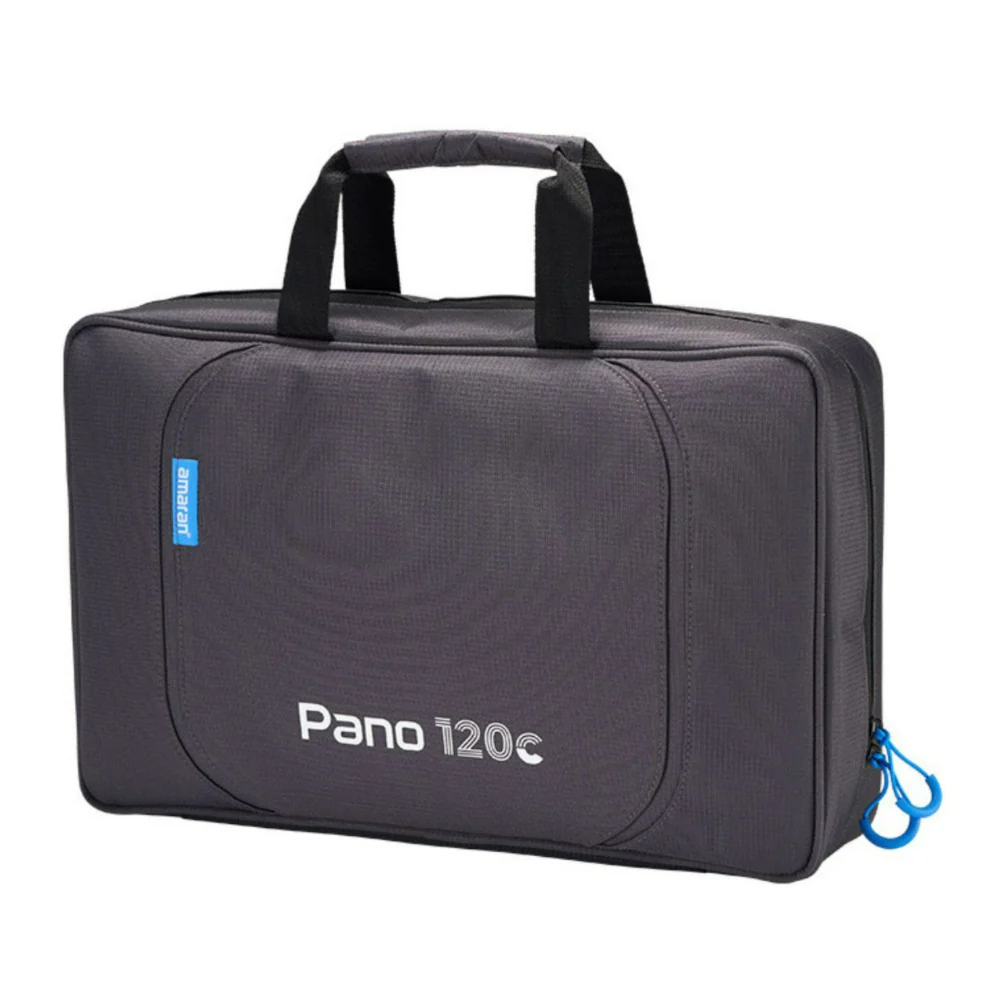 amaran Pano 120c Compact 120W Output RGBWW Full Color Panel Light All-In-One Creator Kit (Charcoal) - Image 4