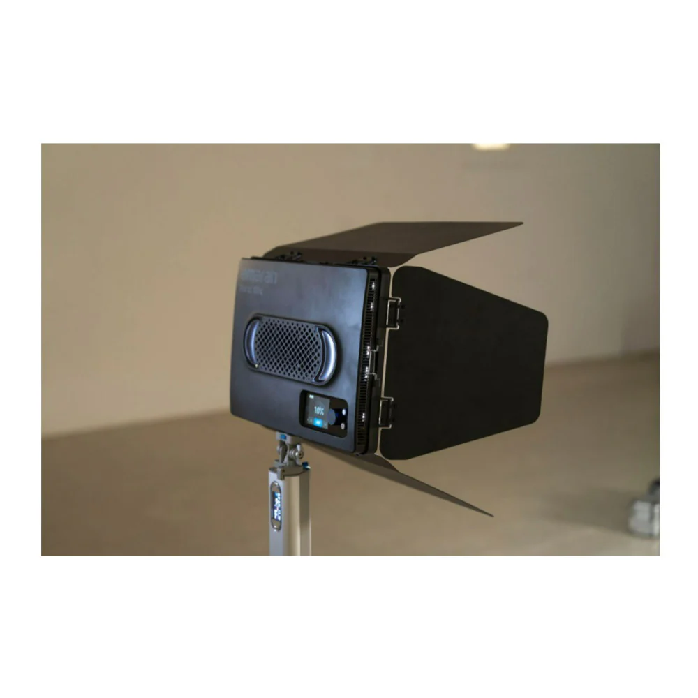 amaran Pano 120c Compact 120W Output RGBWW Full Color Panel Light All-In-One Creator Kit (Charcoal) - Image 5