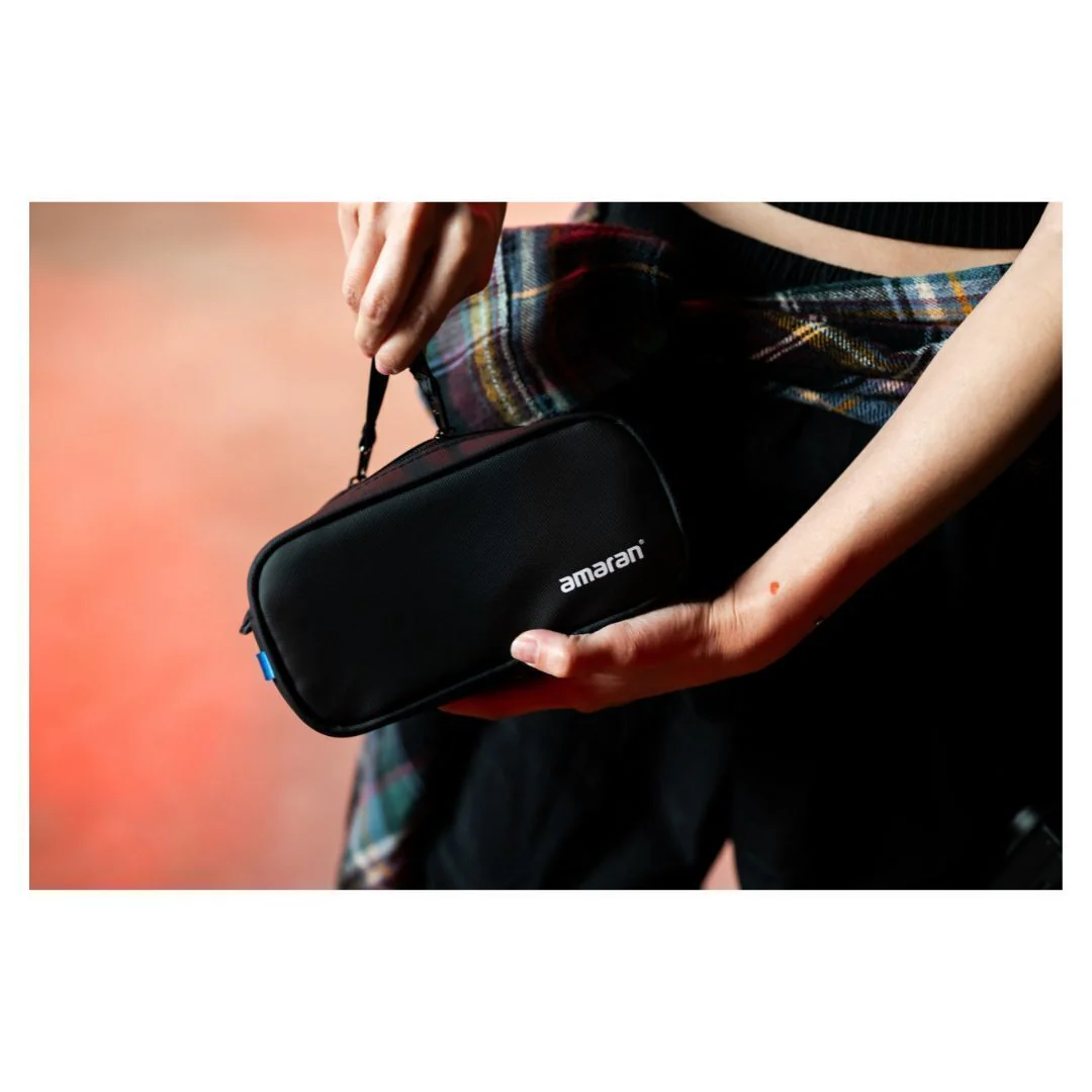 amaran Ace 25x Travel Ready Compact LED Light Creator Kit with Long-Lasting Battery (Silver) - Image 7