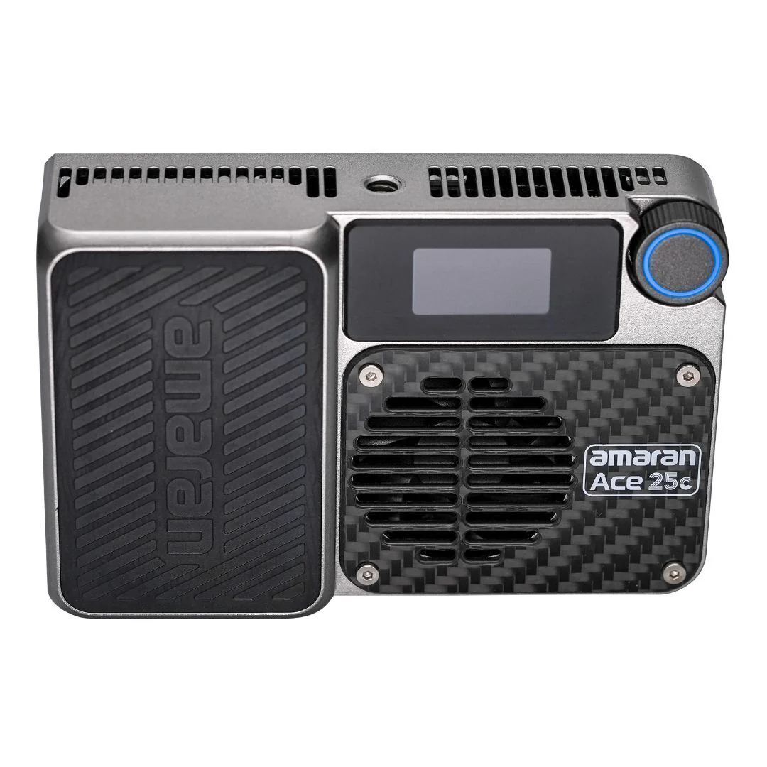 amaran Ace 25c Travel Ready Compact LED Light Creator Kit with Long-Lasting Battery (Silver) - Image 2