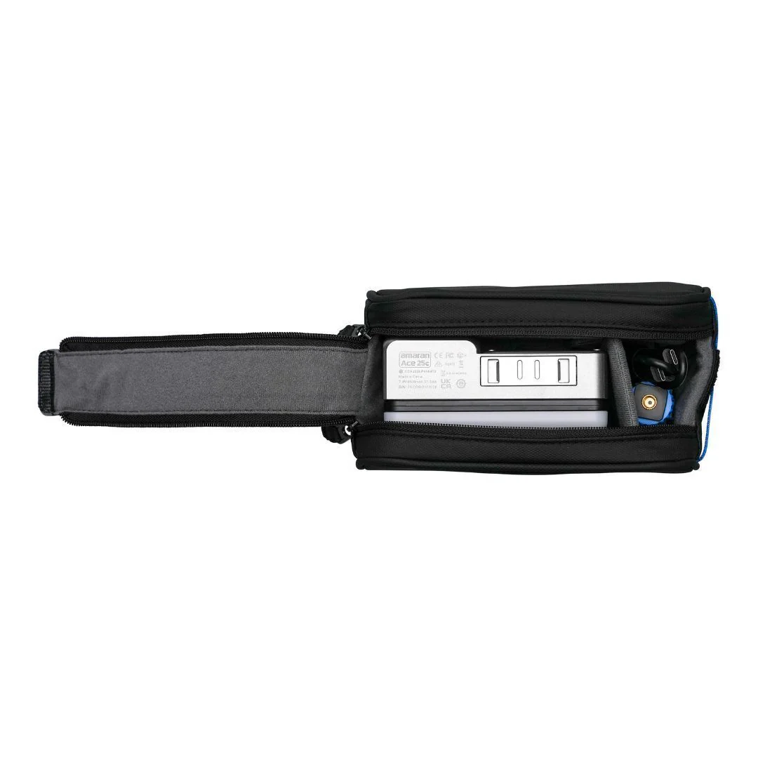 amaran Ace 25c Travel Ready Compact LED Light Creator Kit with Long-Lasting Battery (Silver) - Image 4