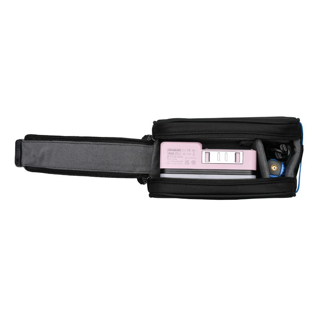 amaran Ace 25c Travel Ready Compact LED Light Creator Kit with Long-Lasting Battery (Pink) - Image 4