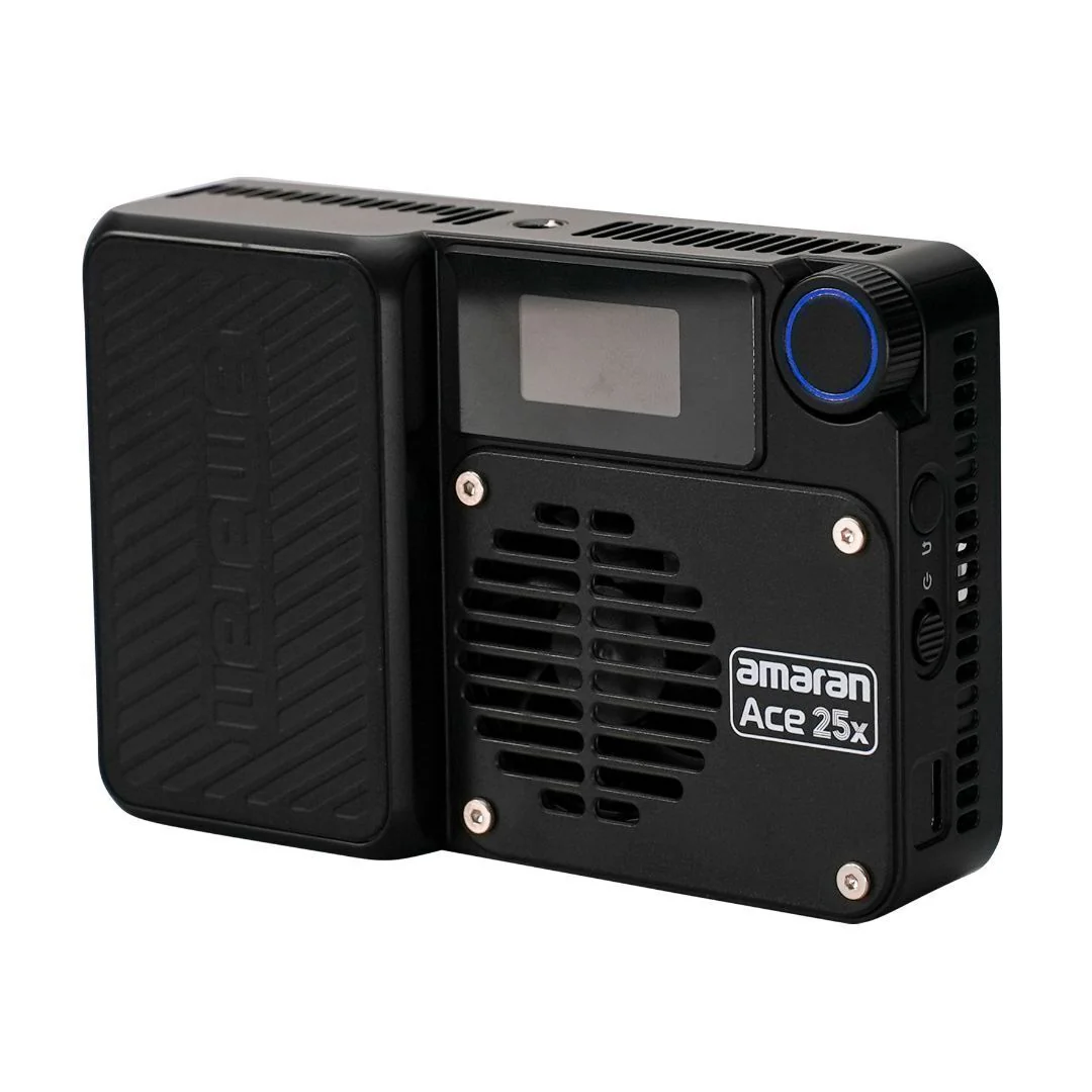 amaran Ace 25x Bi-Color LED Light with Ace Lock Quick-Release Mount and Optical Design (Charcoal) - Image 2