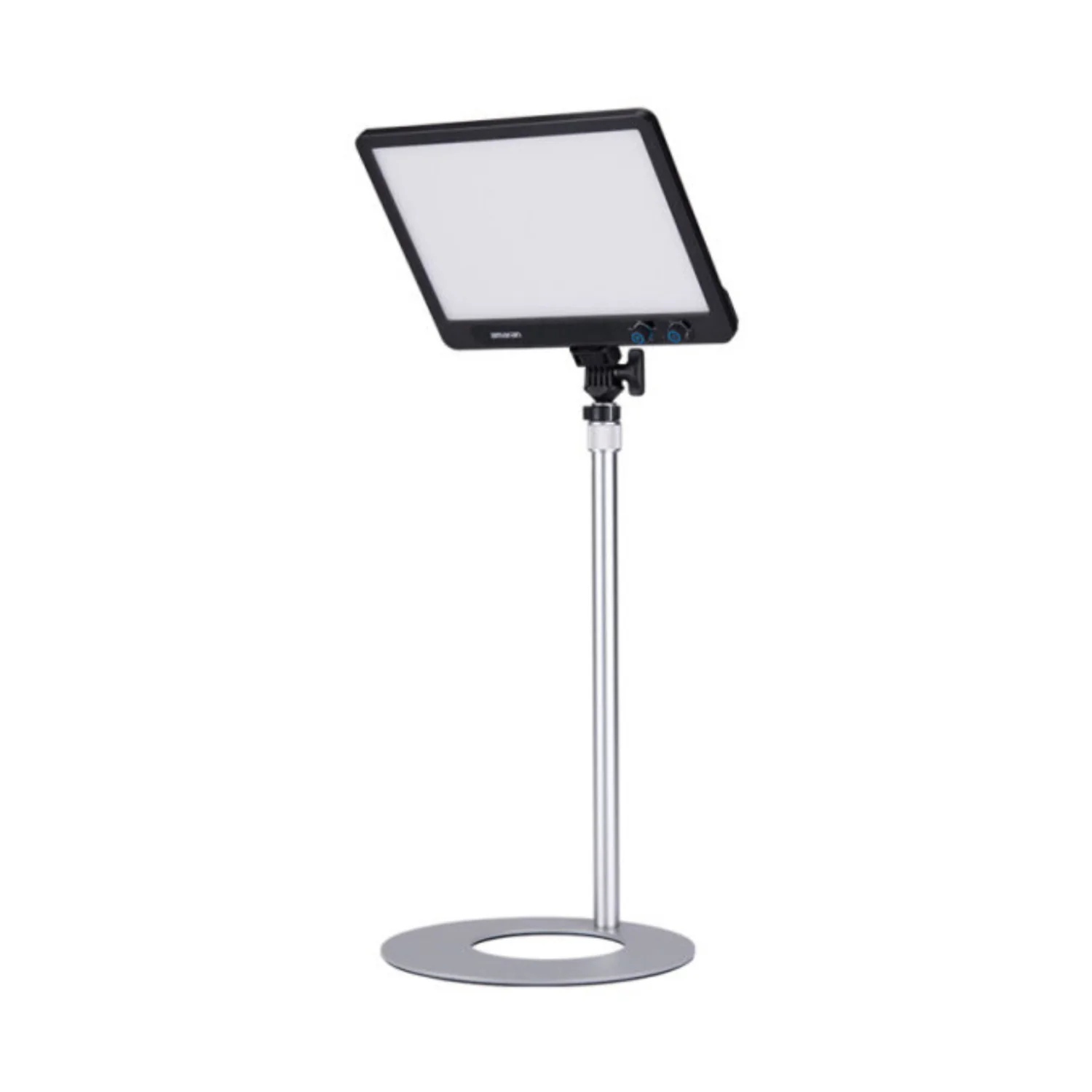 amaran Desk Stand with Steel Base and Adjustable Height and Tilt Angle (Silver) - Image 7