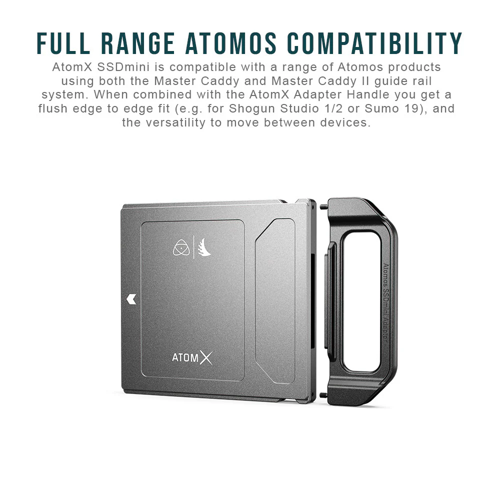 Angelbird AtomX 1TB SSDmini with Full HDMI Cable for On-Camera Monitors Bundle - Image 4