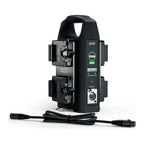 Anton Bauer VM4 Lightweight 4-Position Portable Micro Battery Charger (V-Mount) - Image 7