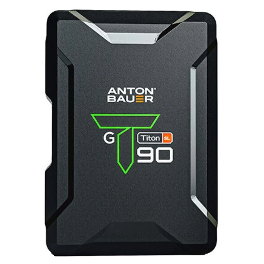 Anton Bauer Titon SL 90 Gold Mount with Built-In LCD Fuel Gauge and Durable Travel-Friendly Design - Image 2