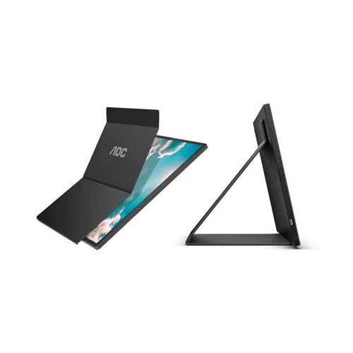 AOC 16T2 Portable Monitor, 15.6" Full HD Touch, IPS, USB-C, Micro HDMI (Certified Refurbished) - Image 7
