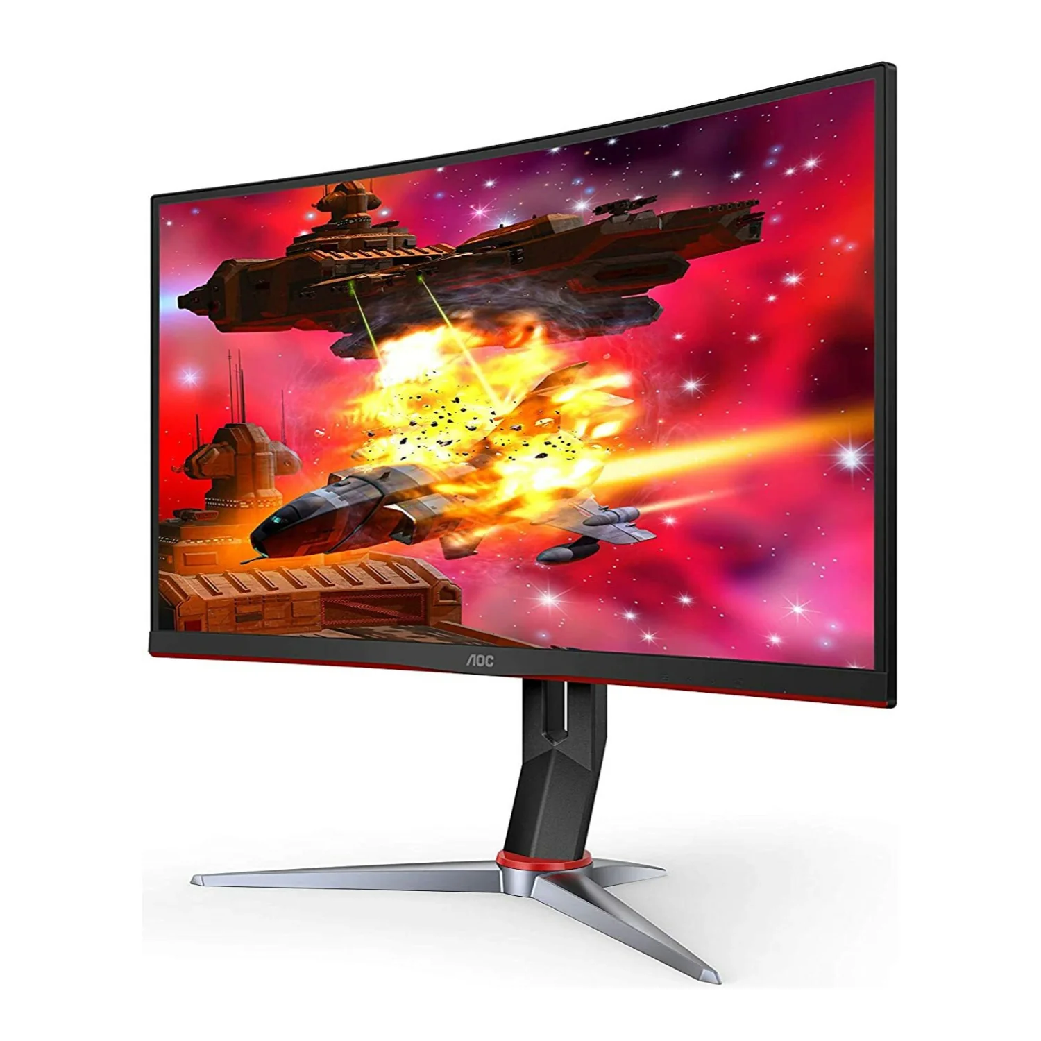 AOC CQ32G2S 31.5" Curved Gaming Monitor, QHD, 165Hz, 1ms, FreeSync (Certified Refurbished) - Image 2