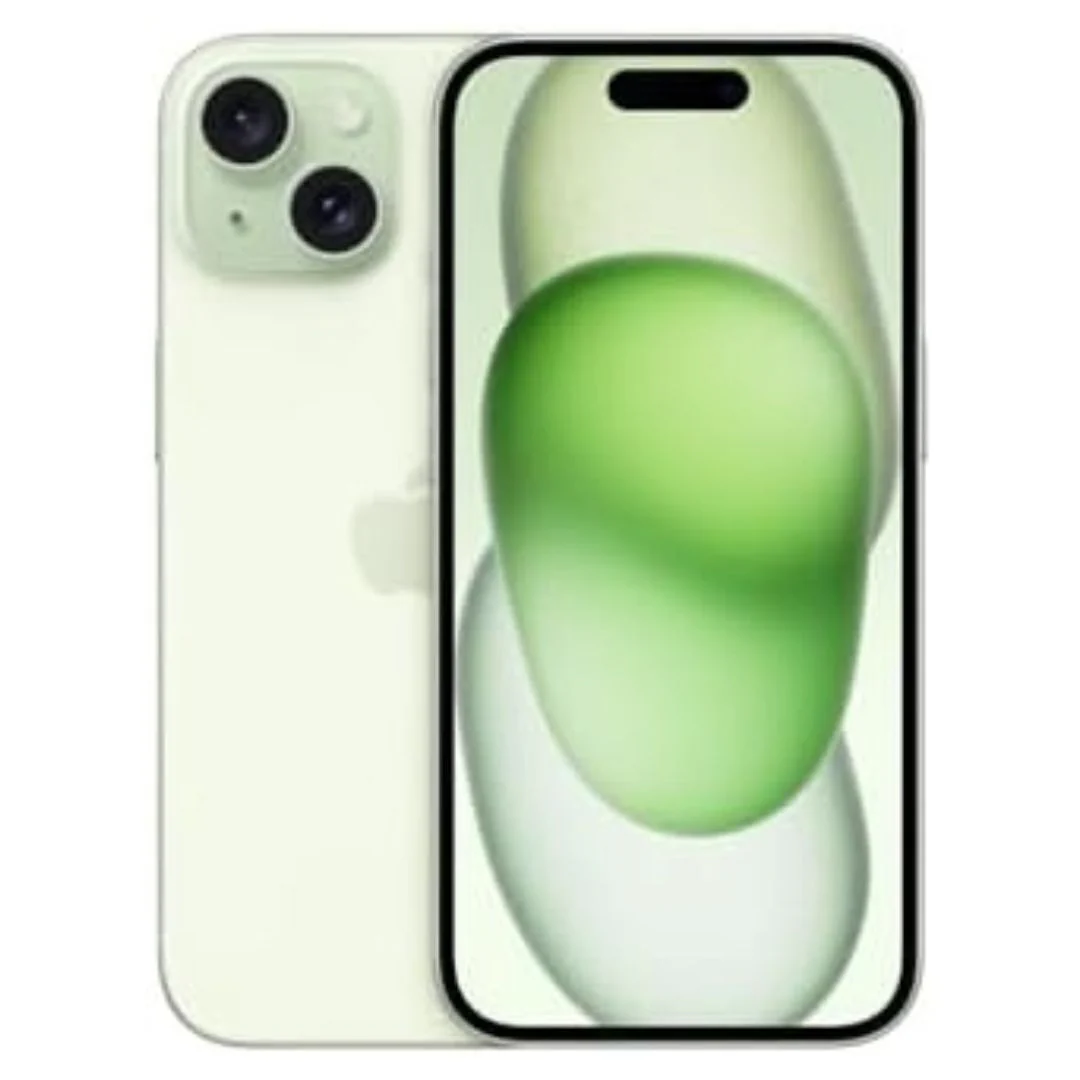Apple iPhone 15 Unlocked Smartphone, 6.1" Super Retina XDR Display, 8GB RAM (Green) (Certified Refurbished)