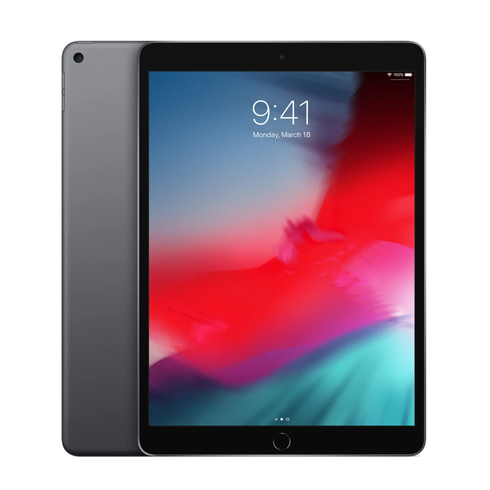 Apple iPad Air (3rd Gen) 64GB Wi-Fi Tablet with Retina Display (Space Gray) (Certified Refurbished) - Image 2