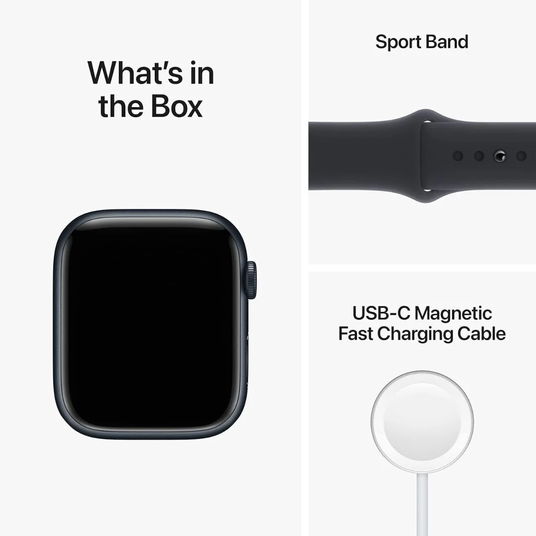 Apple Watch Series 8 GPS and Cellular Smartwatch (Midnight) (Used) - Image 4