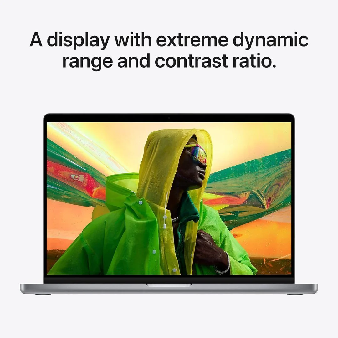 Apple MacBook Pro 14" (2021) with M1 Pro Chip, 10-Core CPU, 16-Core GPU, Space Gray (Certified Refurbished) - Image 4