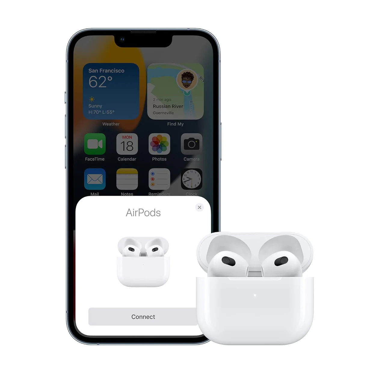 Apple AirPods (3rd Generation) Wireless Earbuds with Charging Case - Image 6