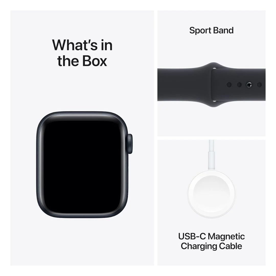 Apple Watch SE (2nd Gen) GPS + Cellular 40mm Midnight Aluminum Case with Midnight Band (Certified Refurbished) - Image 5