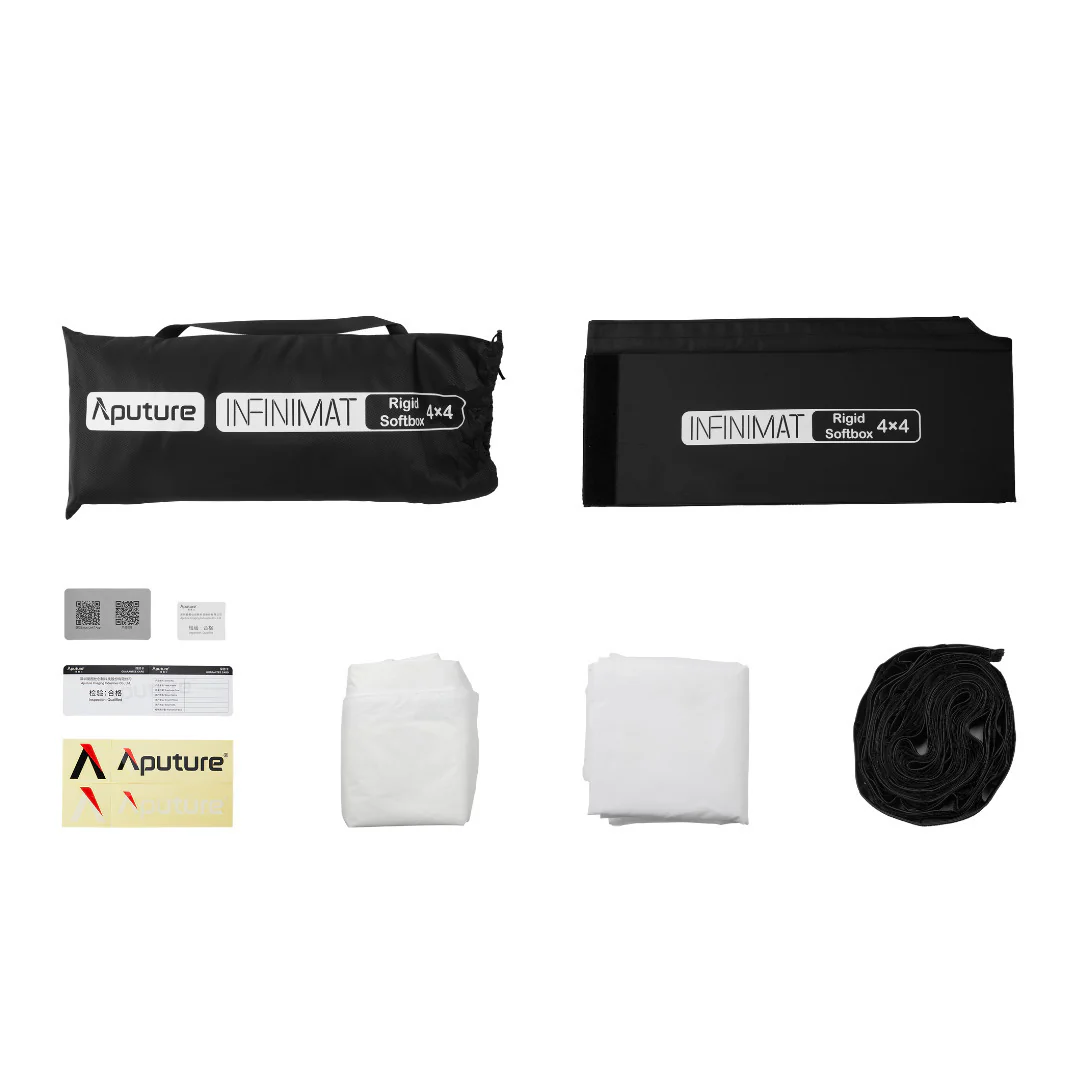 Aputure INFINIMAT Rigid Softbox 4x4 Collapsible Hook-and-Loop Light Modifier - Image 5