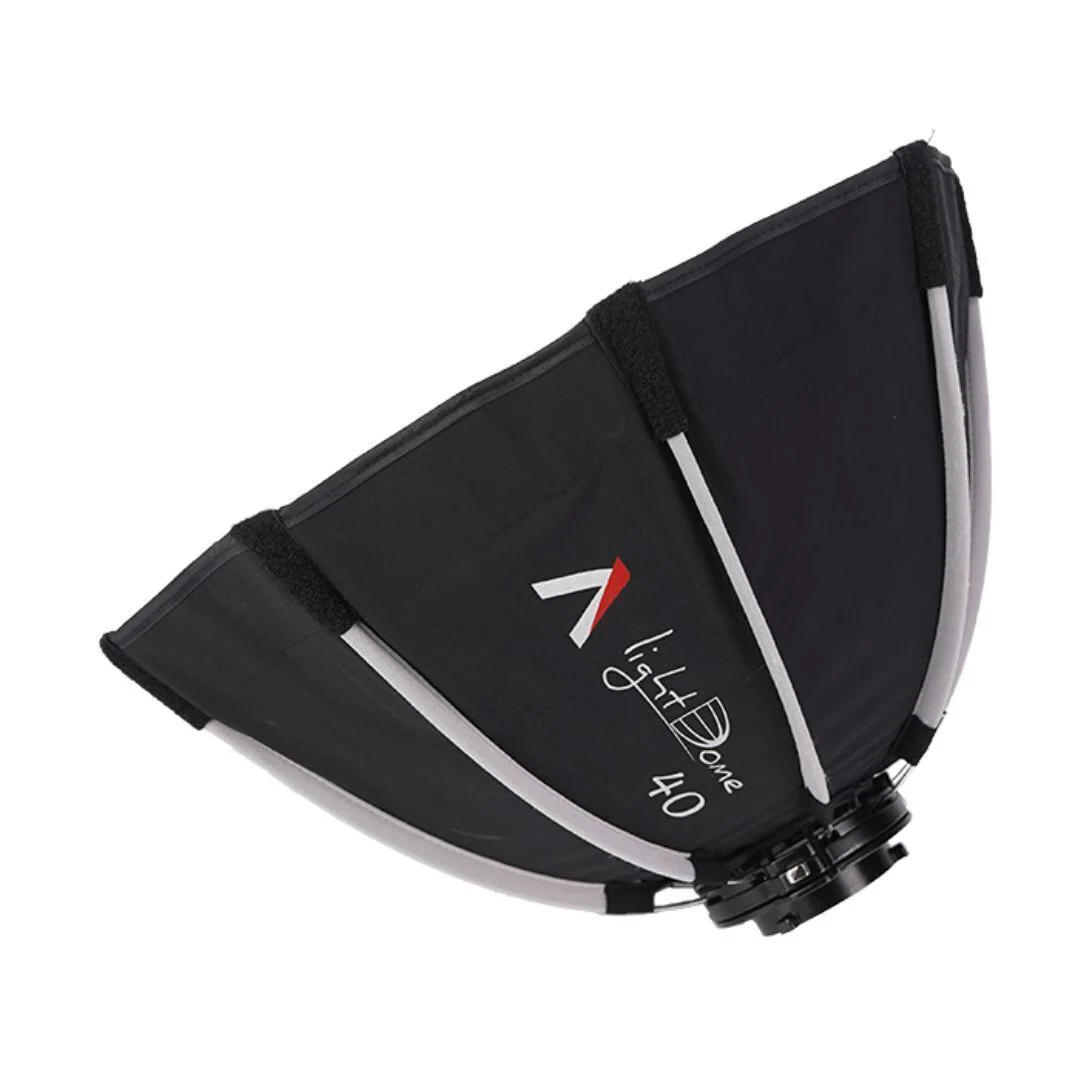 Aputure Light Dome 40 Round 8-Corner Mini Softbox with ProLock Mount and Reflective Silver Lining