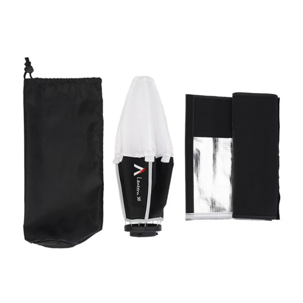 Aputure Lantern 30 Omnidirectional Softbox with Hook-And-Loop Light Control Skirt for STORM 80c - Image 4