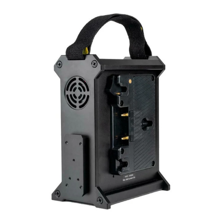 Aputure 2-Bay Battery Power Station (Gold Mount) - Image 5