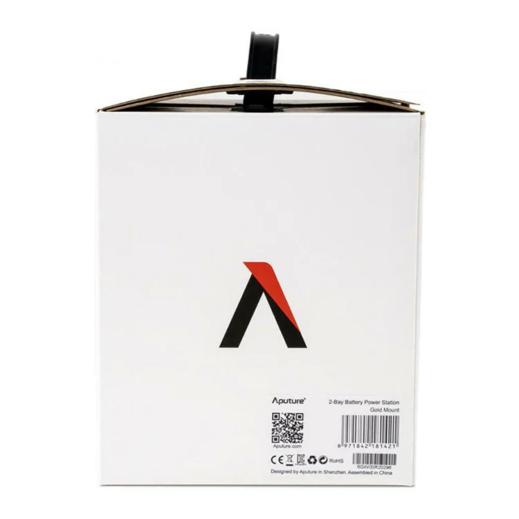 Aputure 2-Bay Battery Power Station (Gold Mount) - Image 8